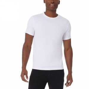 32 Degrees Men's Cool Tee in White Moisture Wicking Breathable 3-Pk